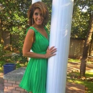 Albert Makali Green Dress